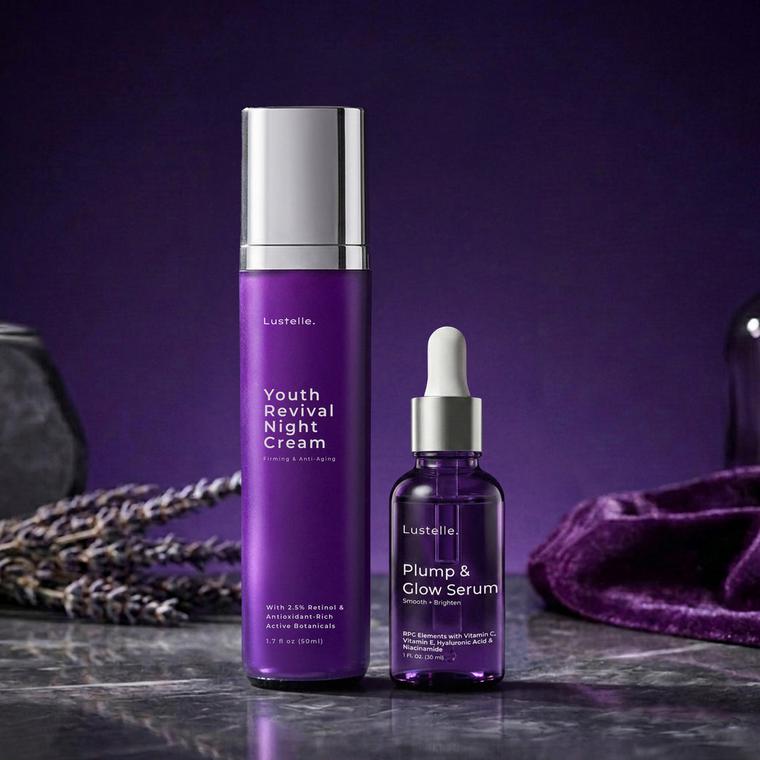 Plump and Glow Serum with Youth Revival Night Cream