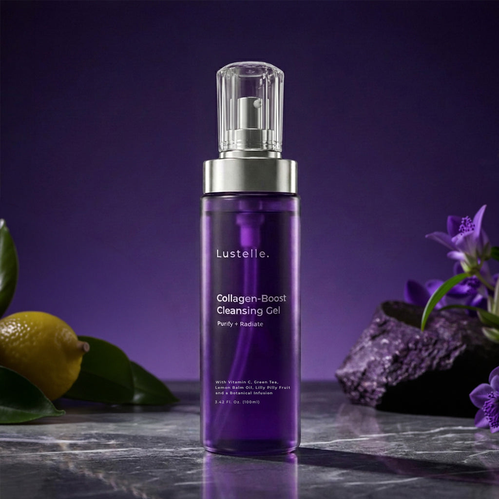 Lustelle Antioxidant Gel Cleanser – Gentle. Nourishing. Protective. (100ml Bottle)