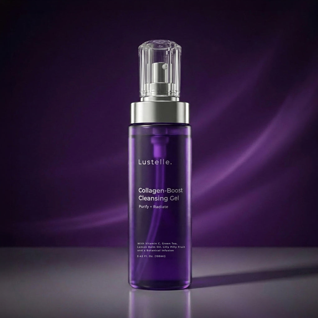 Lustelle Antioxidant Gel Cleanser – Gentle. Nourishing. Protective. (100ml Bottle)
