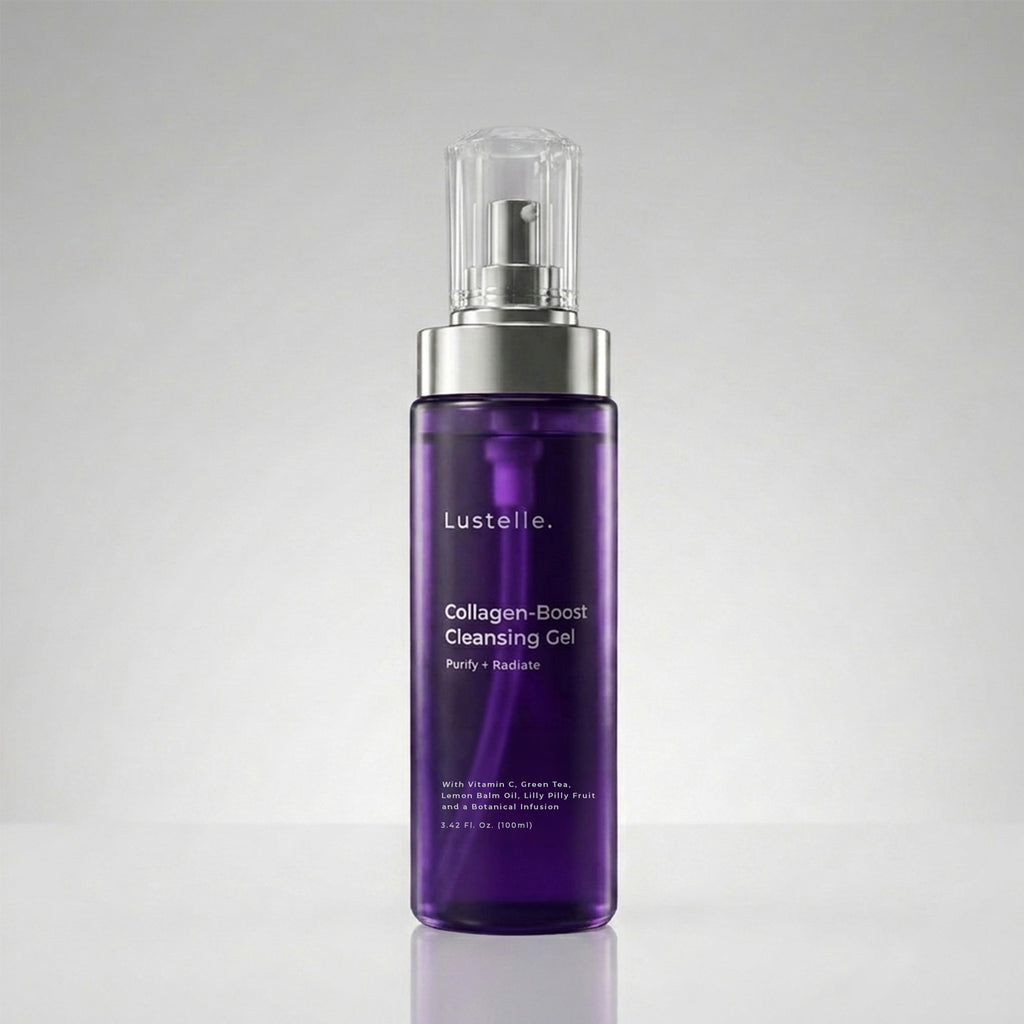 Lustelle Antioxidant Gel Cleanser – Gentle. Nourishing. Protective. (100ml Bottle)