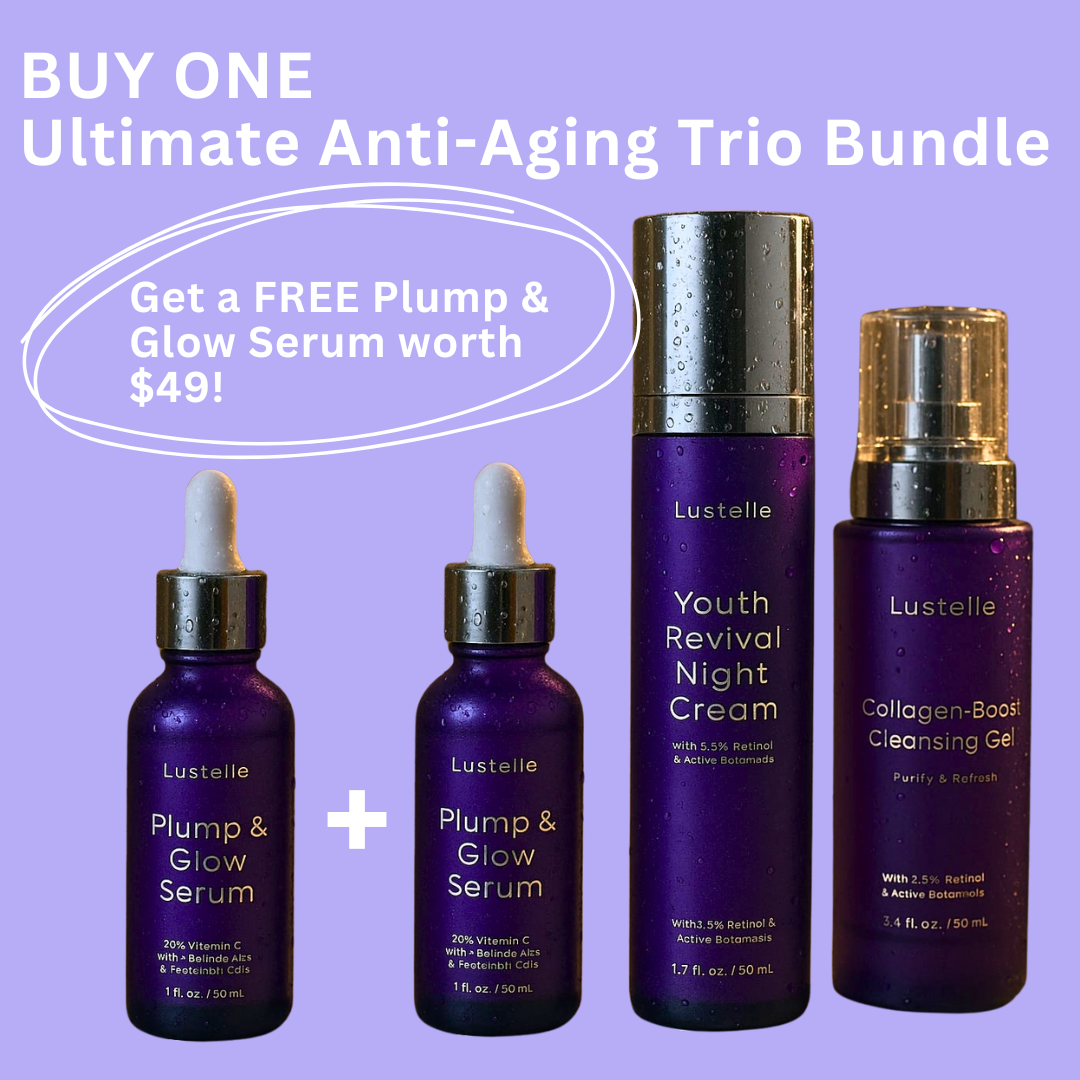 Load image into Gallery viewer, FREE SERUM THIS WEEK! With every Ultimate Anti-Ageing Bundle - Cleanser/Serum/Night Cream
