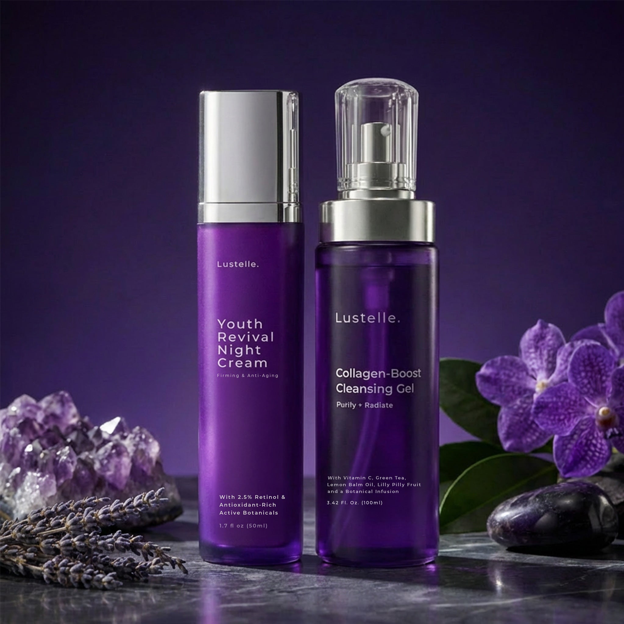 Ultimate Anti-Ageing Bundle  - Cleanser & Night Cream